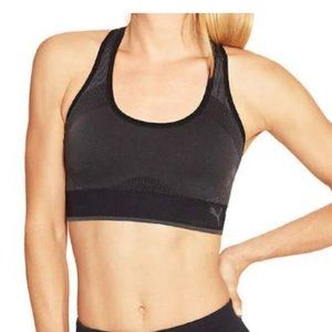 PUMA Performance Sports Bra Set (Light gray & pink) Large